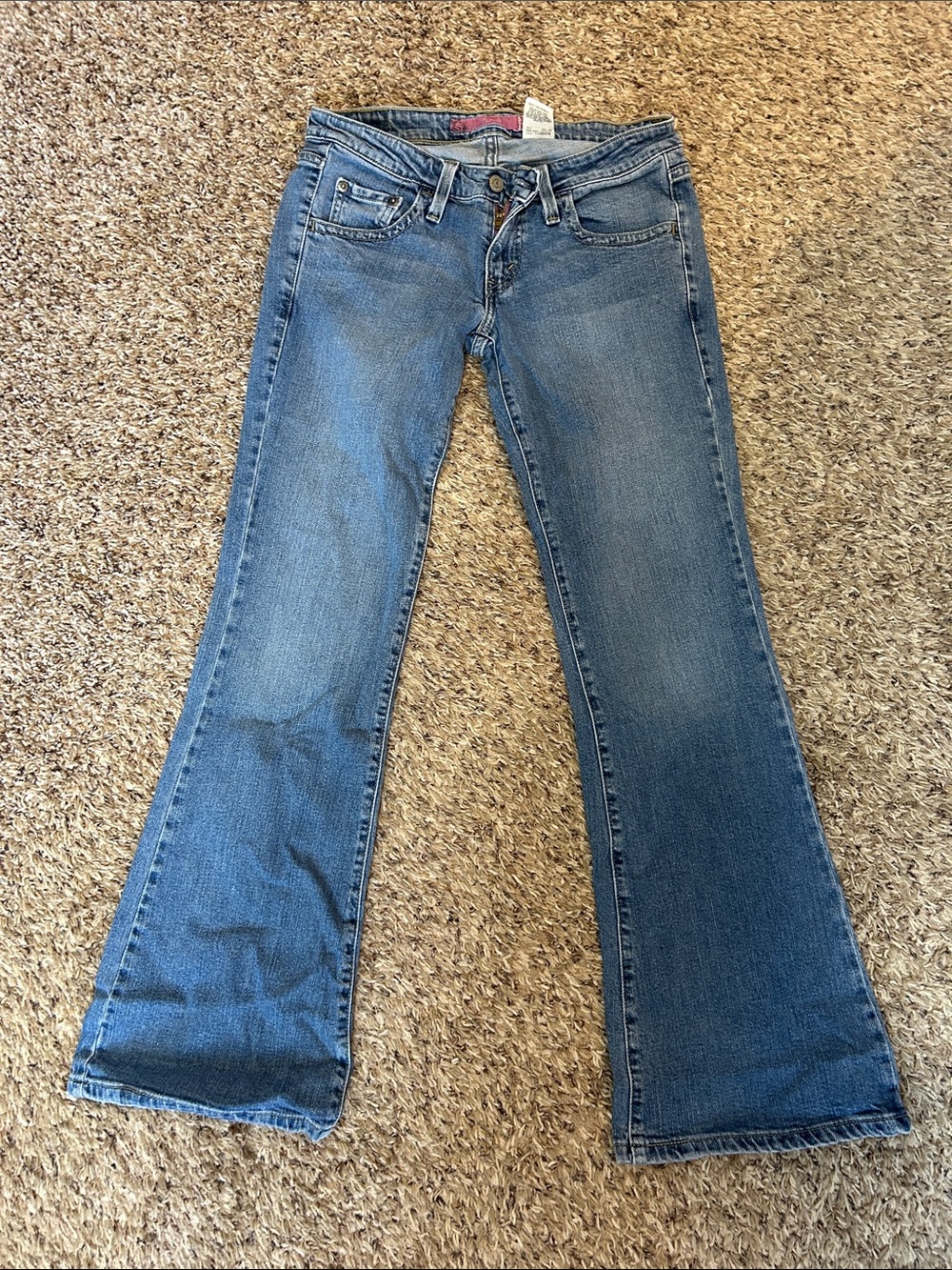 Levi's Women's Medium Blue Flare Jeans